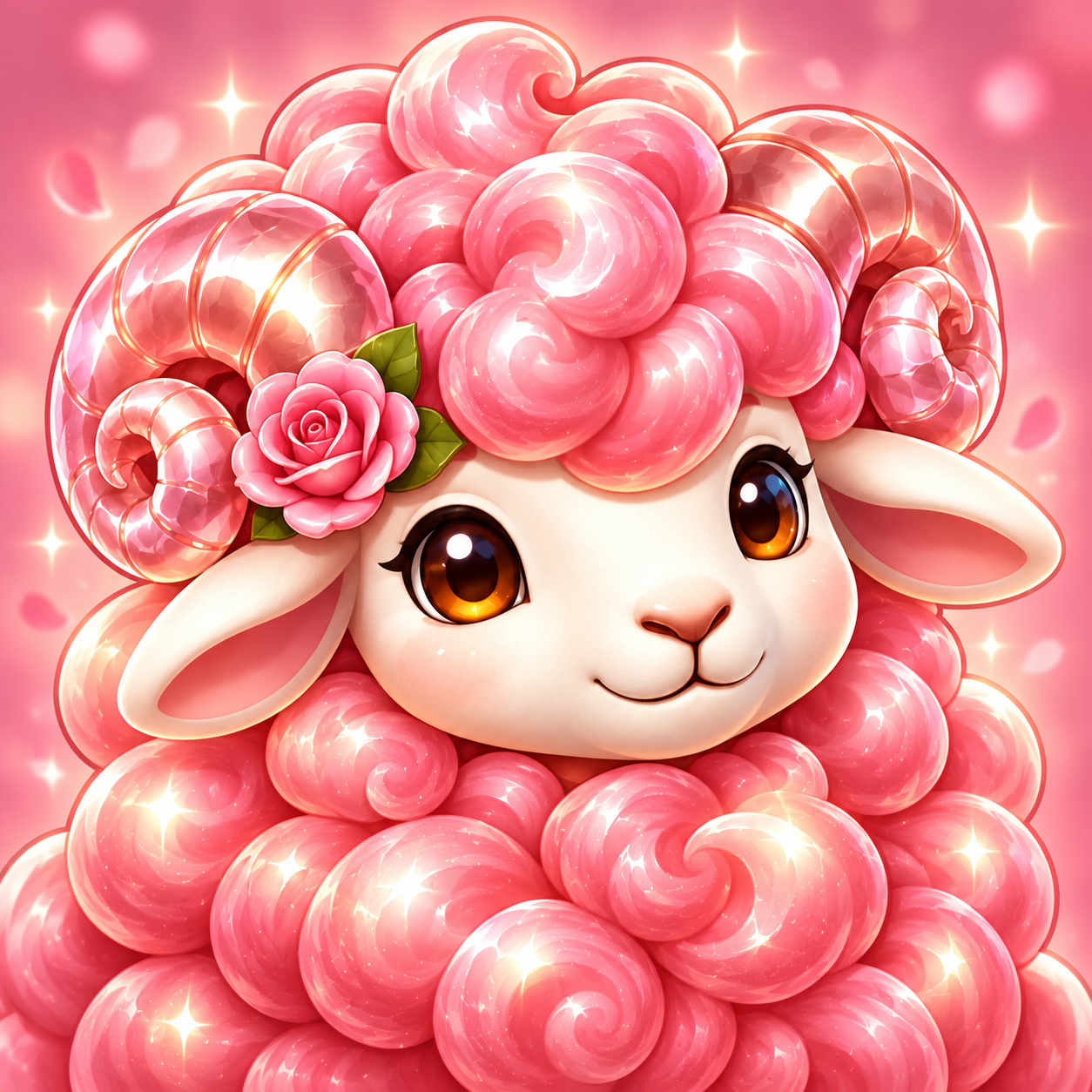 Rose sheep avatar